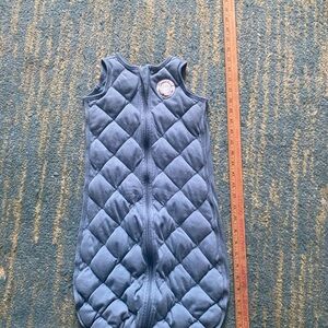 Dreamland Baby Quilted Weighted Blue Sleep Sack 6-12mo